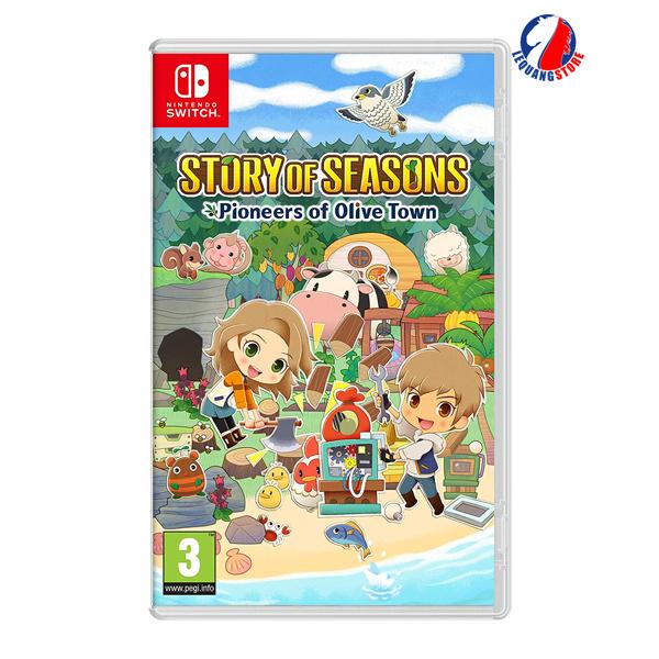 Story of Seasons: Pioneers of Olive Town - Băng Game Nintendo Switch - EU - Hàng chính hãng