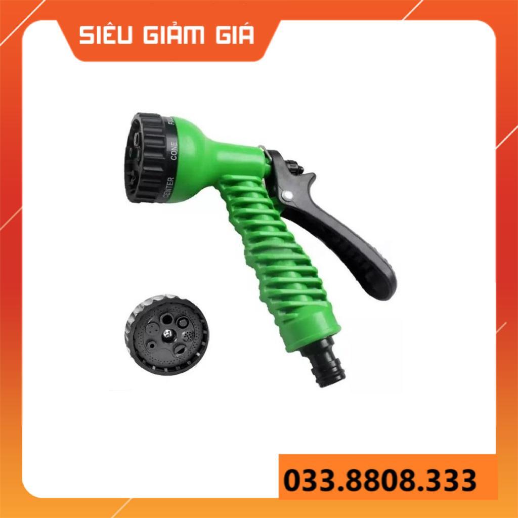 VÒI XỊT NƯỚC TƯỚI CÂY, RỬA XE - VỚI 7 CHẾ ĐỘ XỊT SIÊU TIỆN LỢI