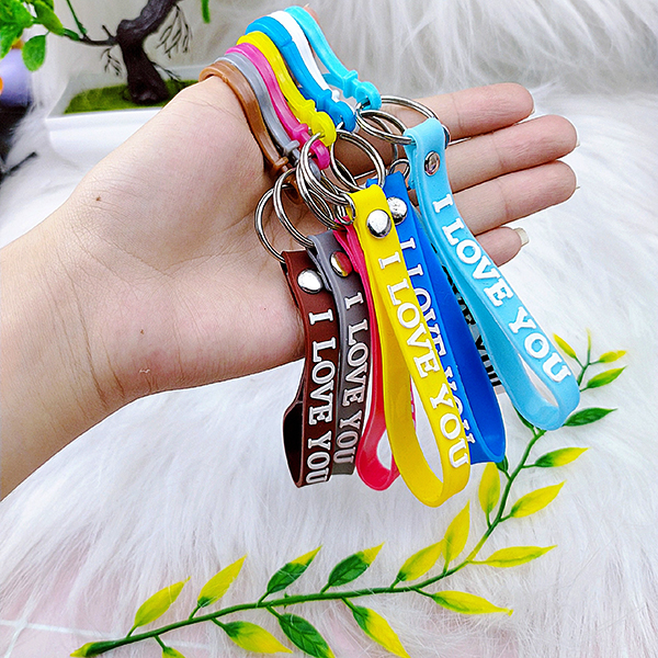 Combo 2 móc khóa dây màu ngẫu nhiên