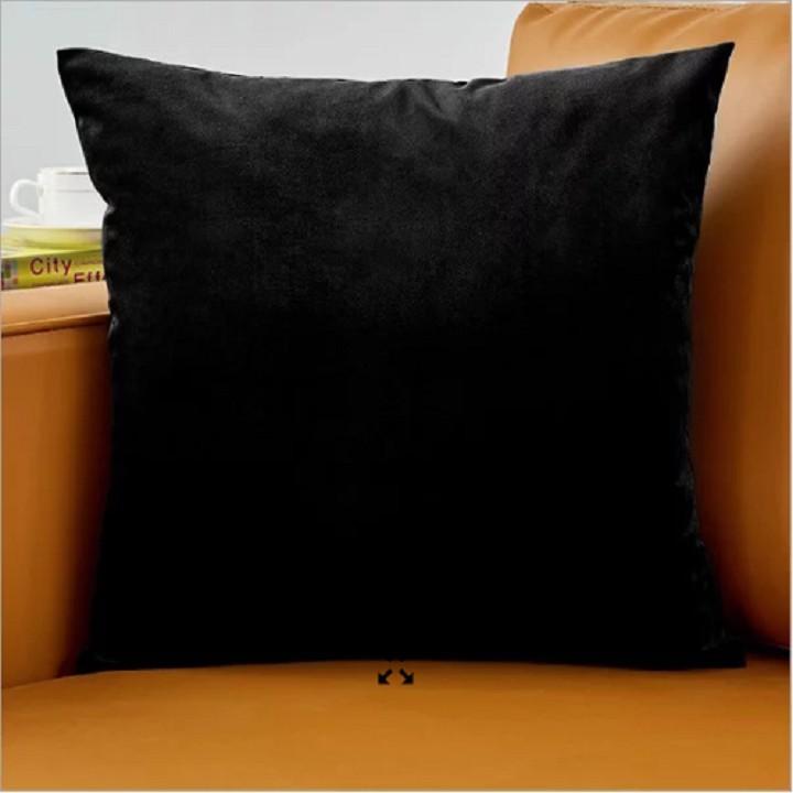 Gối tựa lưng văn phòng 35x35cm có khoá kéo tháo bông ra, gối sofa