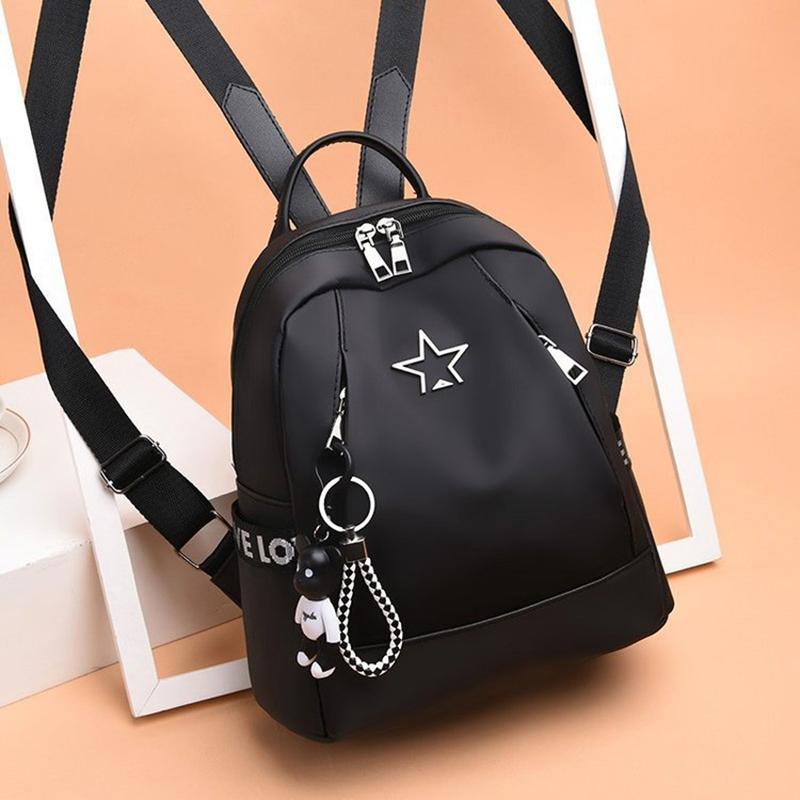 Thời Trang Nữ Du Lịch Lớn-Dung Tích Túi Đeo Vai Nữ Mềm Mại Có Túi Oxford Cho Thiếu Niên Schoolbag Bagpack