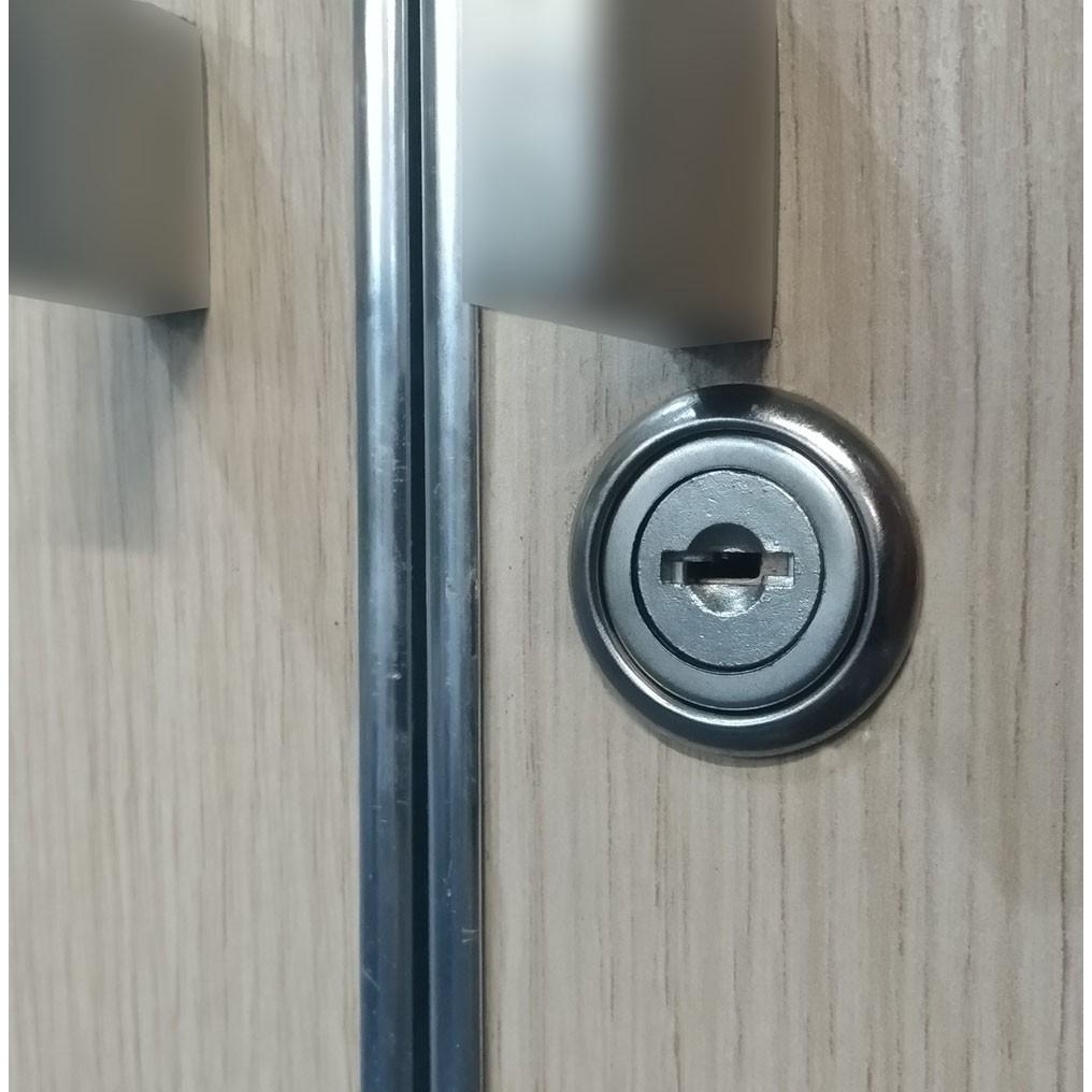 Ổ khóa cửa tủ 2 cánh dùng cho cửa tủ gỗ loại tốt