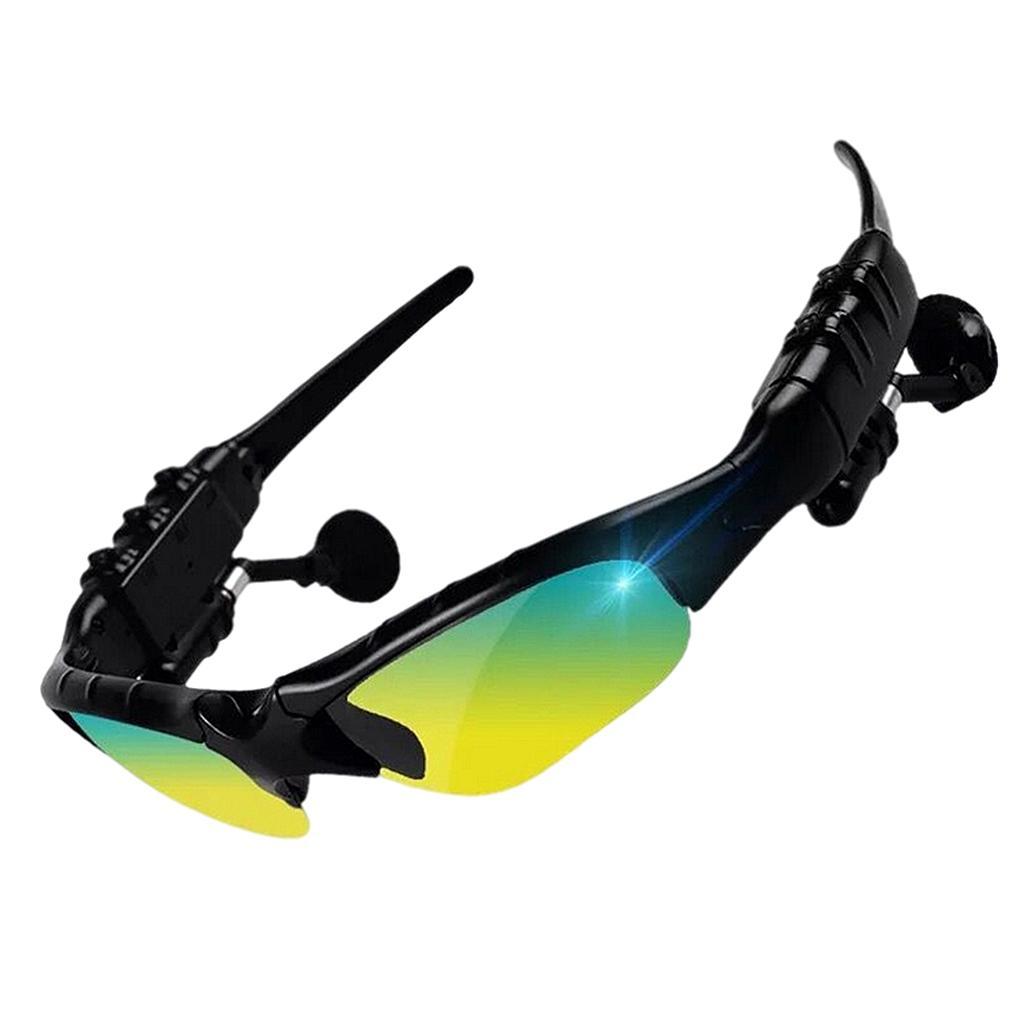 2X Sports Bluetooth Sunglasses Headset Headphone for Men Earpiece