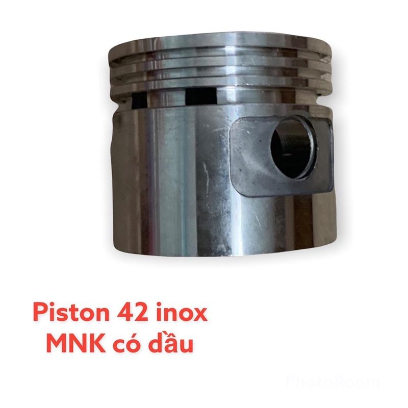Piston inox đường kính 42mm dùng cho máy nén khí,bơm hơi máy nén khí có dầu trực tiếp, PT42