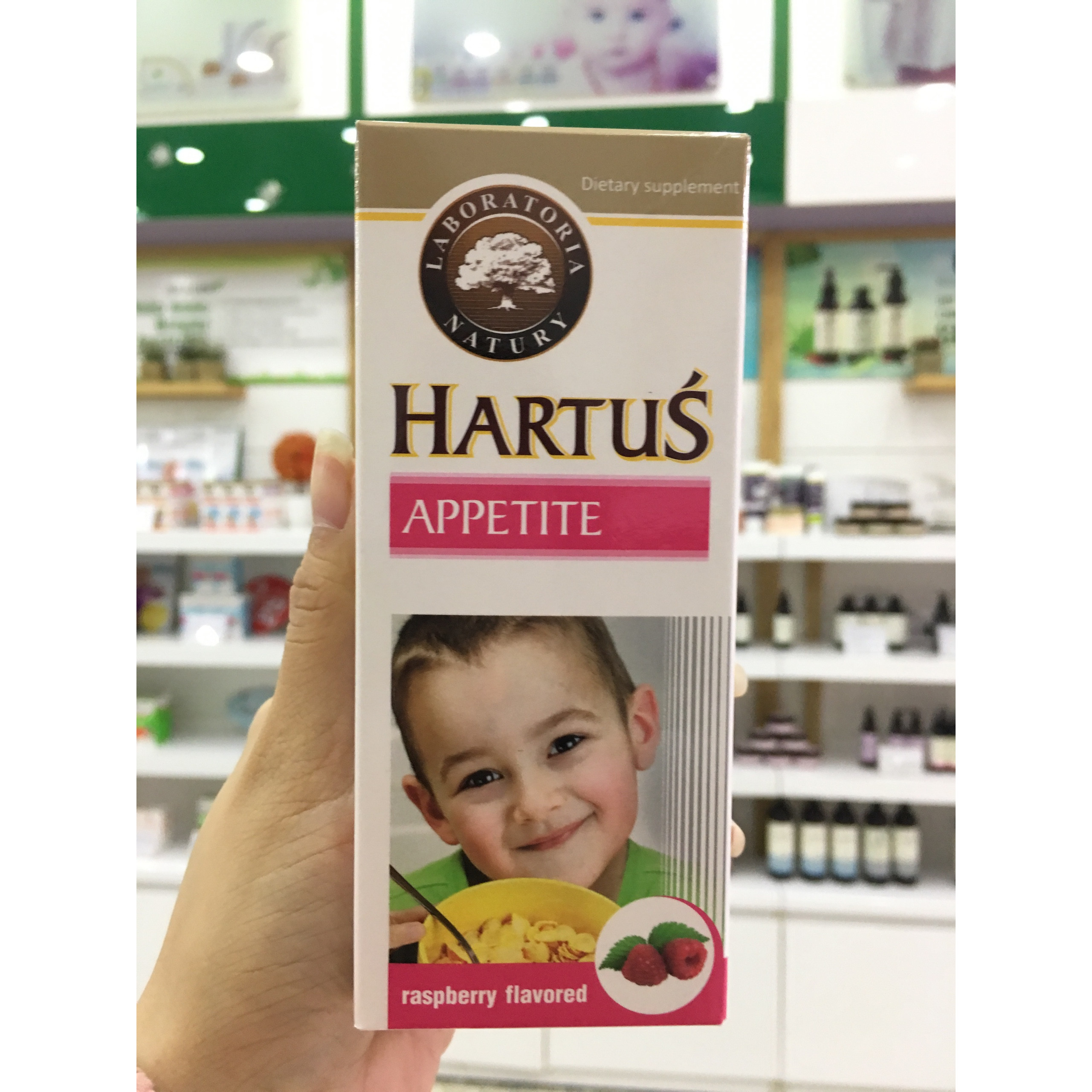 Siro Hartus Appetite 150ML - Cải Thiện Chứng Biếng Ăn Của Trẻ Nhỏ