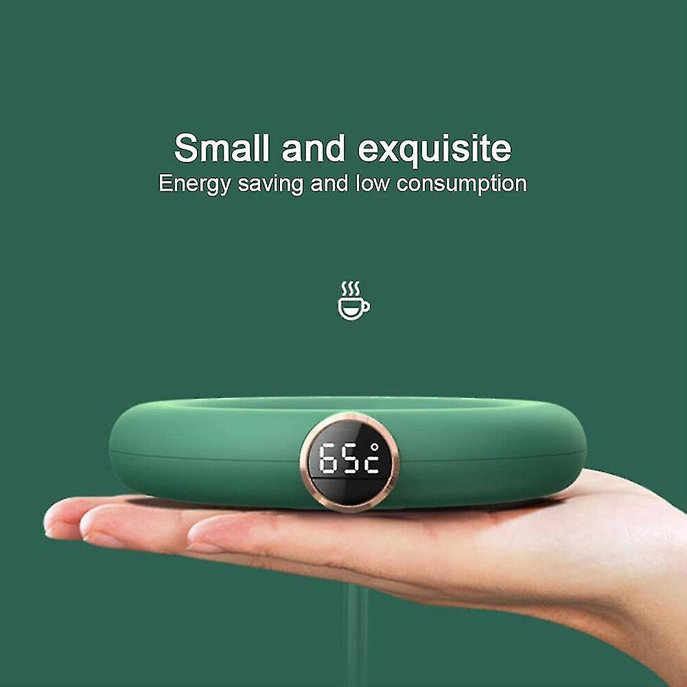 Cốc thông minh ấm hơn để làm nóng trà, nến, ấm hơn, màu xanh lá cây