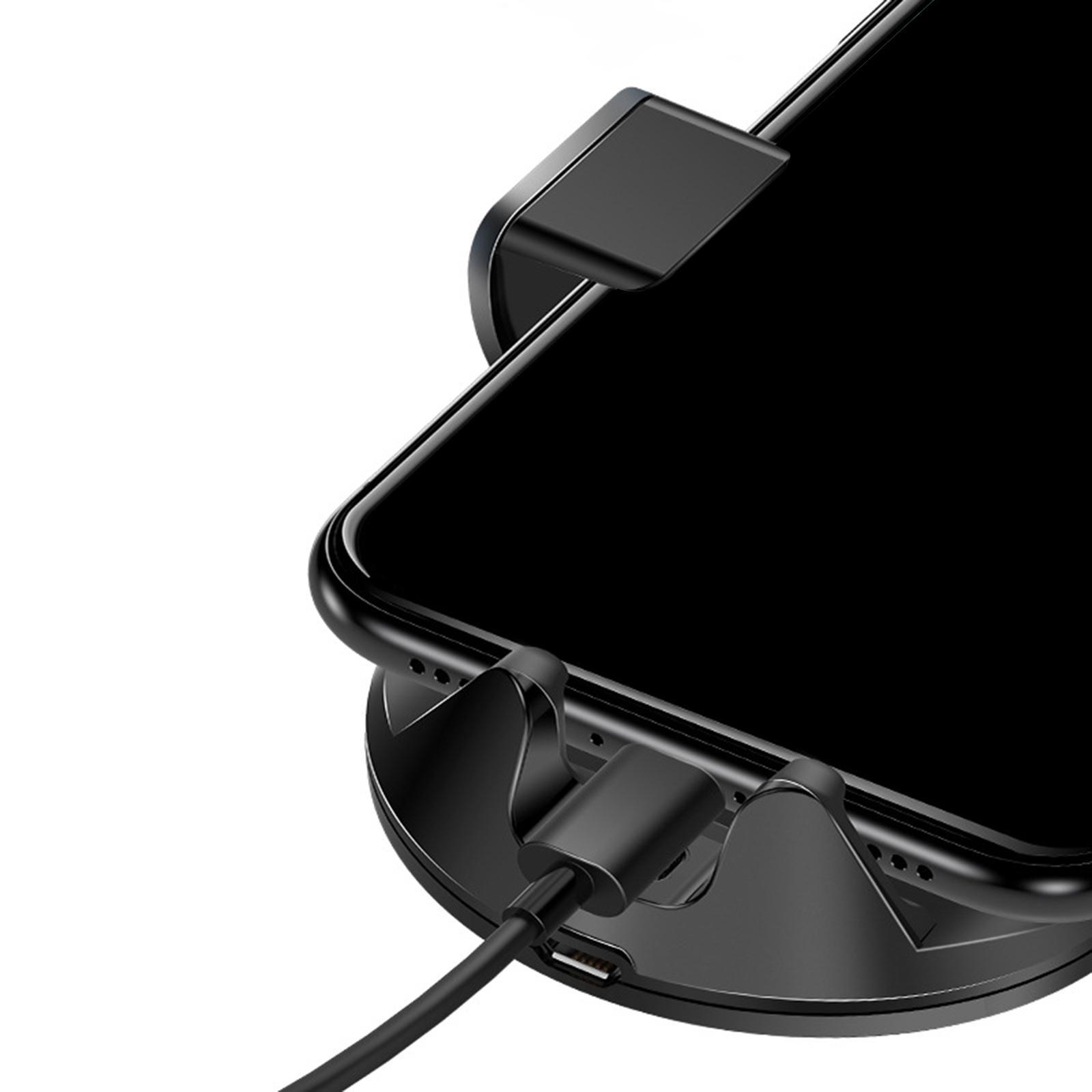 Phone Car Wireless Charger Mount Holder 10W Qi for Cellphones between 66mm-85mm Easy to Install Fast Charging Lightweight