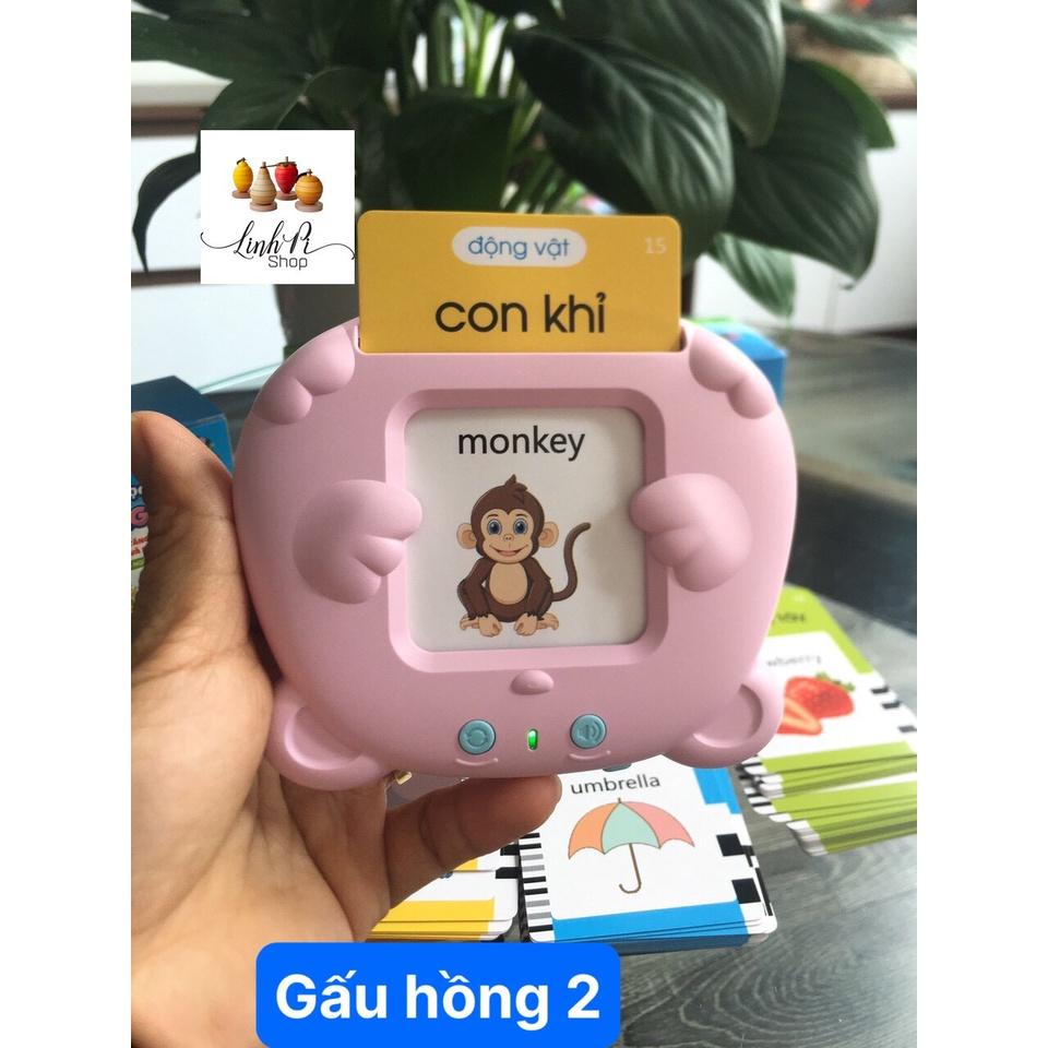 Máy đọc thẻ flashcard song ngữ Anh- Việt