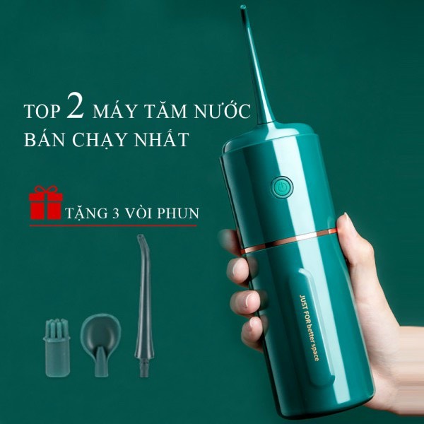 Máy Tăm Nước OENON Cầm Tay Với 3 Chế Độ Phun Chống Ẩm IPX7 Pin Sạc 1200mAh - OE280