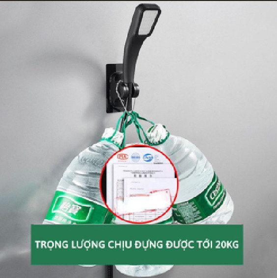 Gác sen dán dường nhỏ gọn cao cấp-Huy Tưởng-Màu Đen