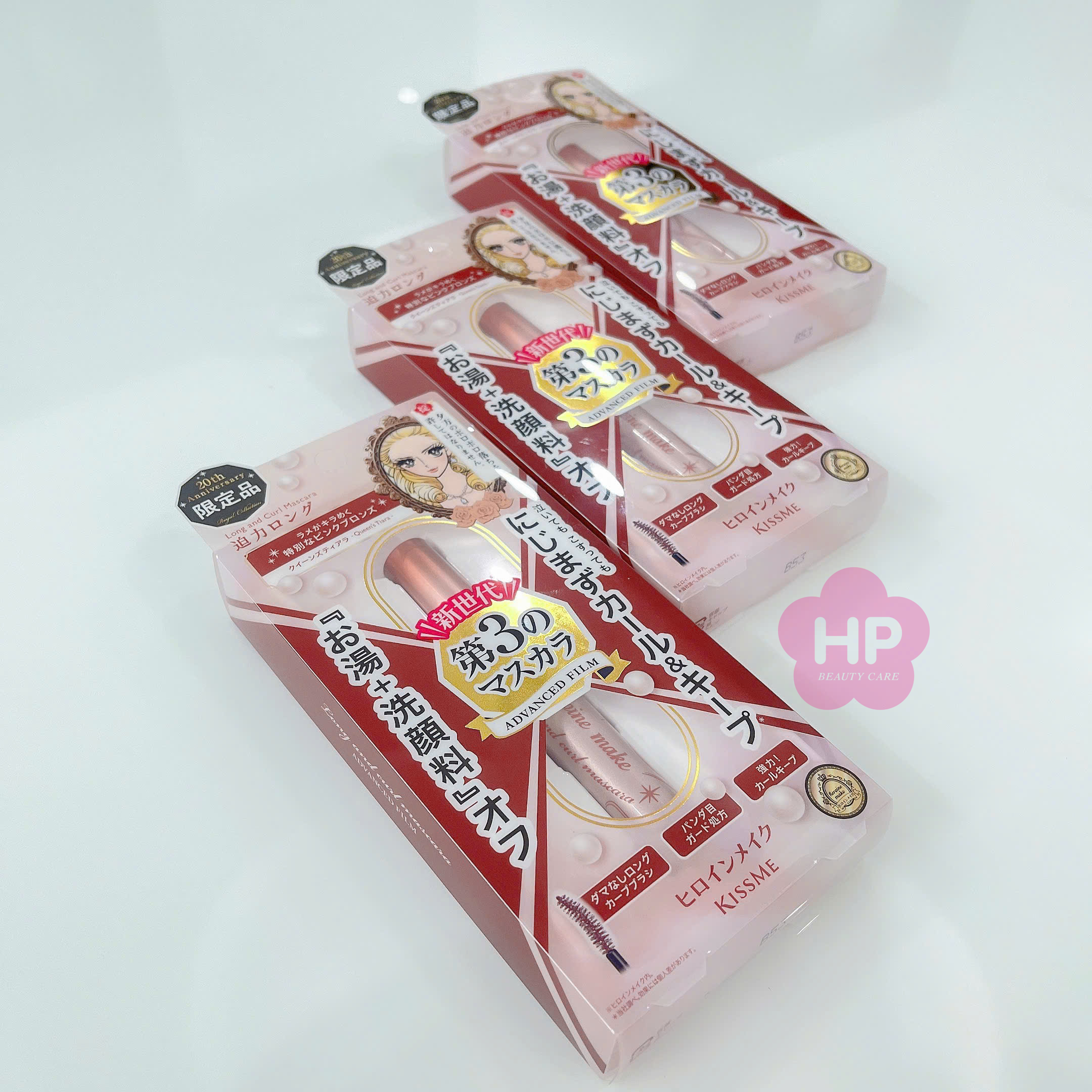 Mascara Dạng Màng Film Giúp Nâng Cong Và Dài Mi Kissme Heroine Make Long &amp; Curl Mascara Advanced Film 6G ( Màu Đồng Ánh Hồng )