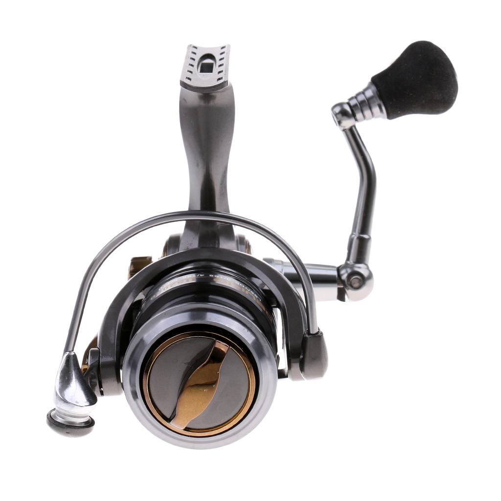 Bass Fishing Reel High Ratio 7.1:1 5+1BB Match Spool Spinning Reels
