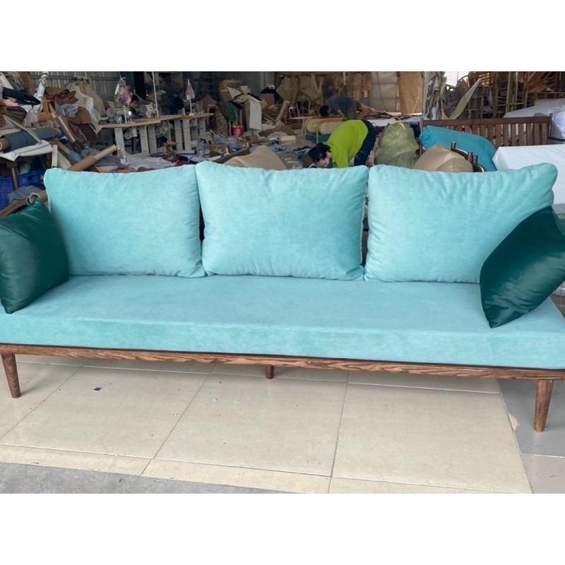 Sofa nệm gỗ hiện đại cao cấp