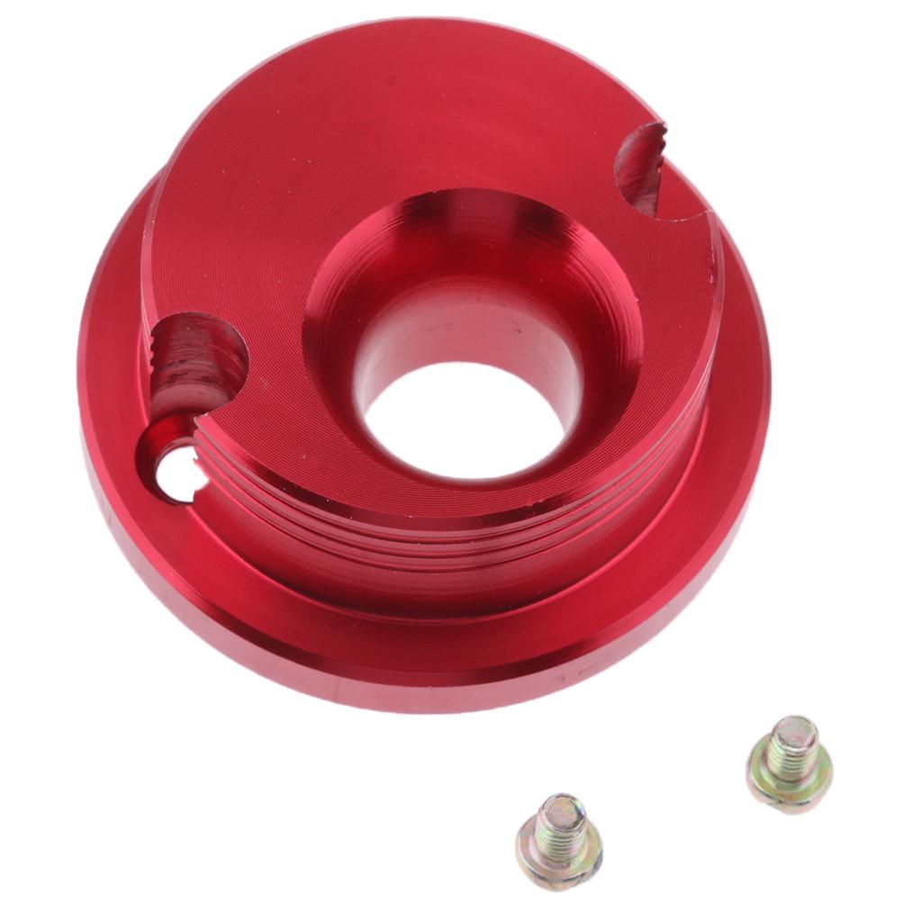 CNC 44mm Air Filter Adapter for 2-Stroke 47cc 49cc Pocket Bike Red