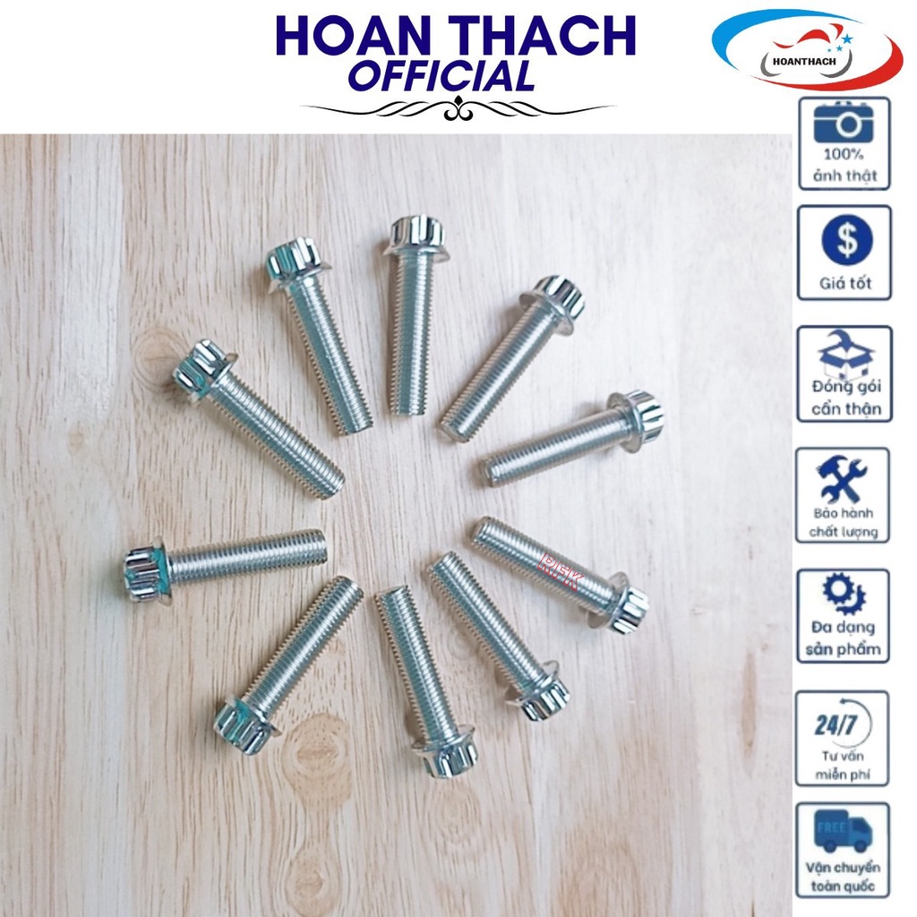 Ốc 10L40 Salaya Màu Trắng dành cho xe máy SP017486