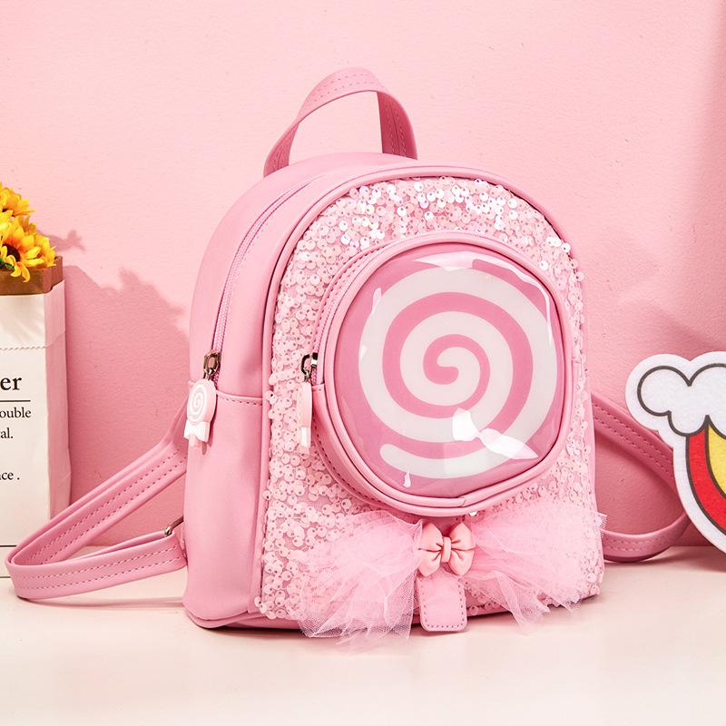 Trẻ Em Ba Lô Mini Ví Dễ Thương Lollipop Trường Túi Cho Bé Đáng Học Ba Lô Bé Gái Lưng Túi