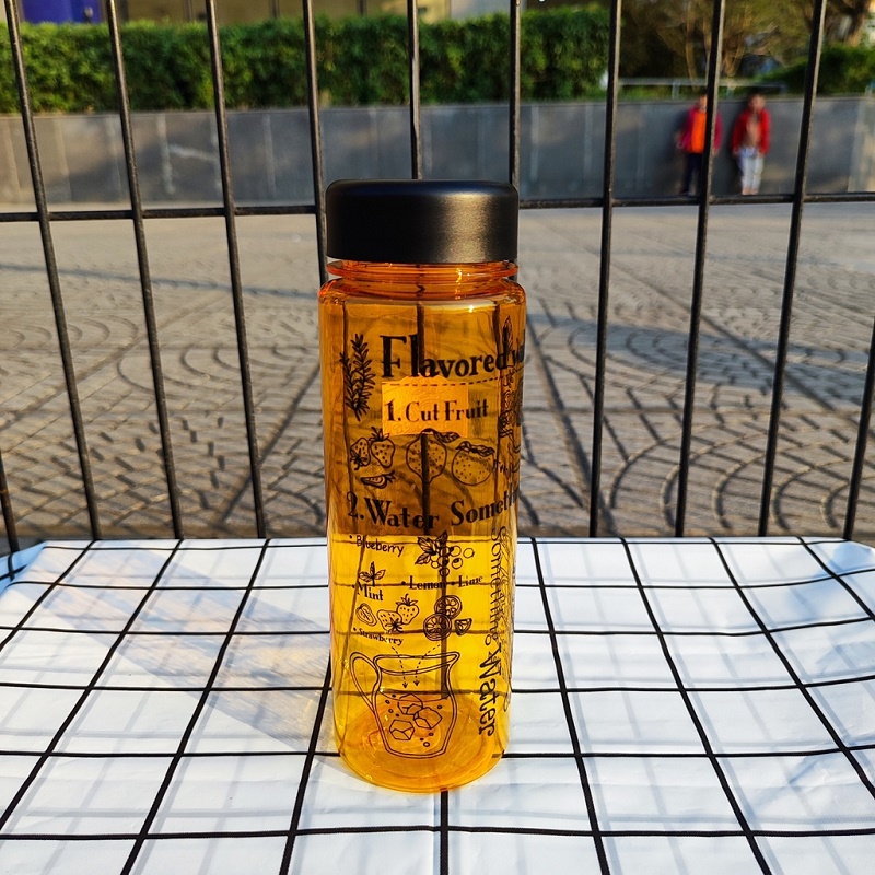 Bình nước tritan Yamada Fruit 500ml - Hàng Nội Địa Nhật Bản