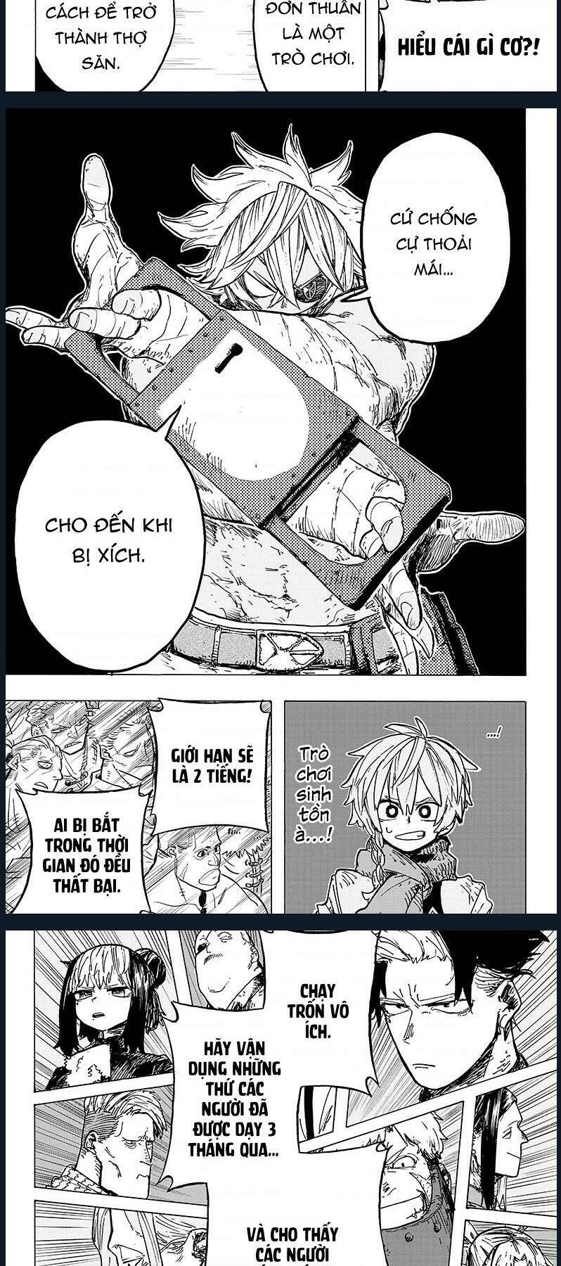 hội thợ săn: khăn đỏ chapter 8 9