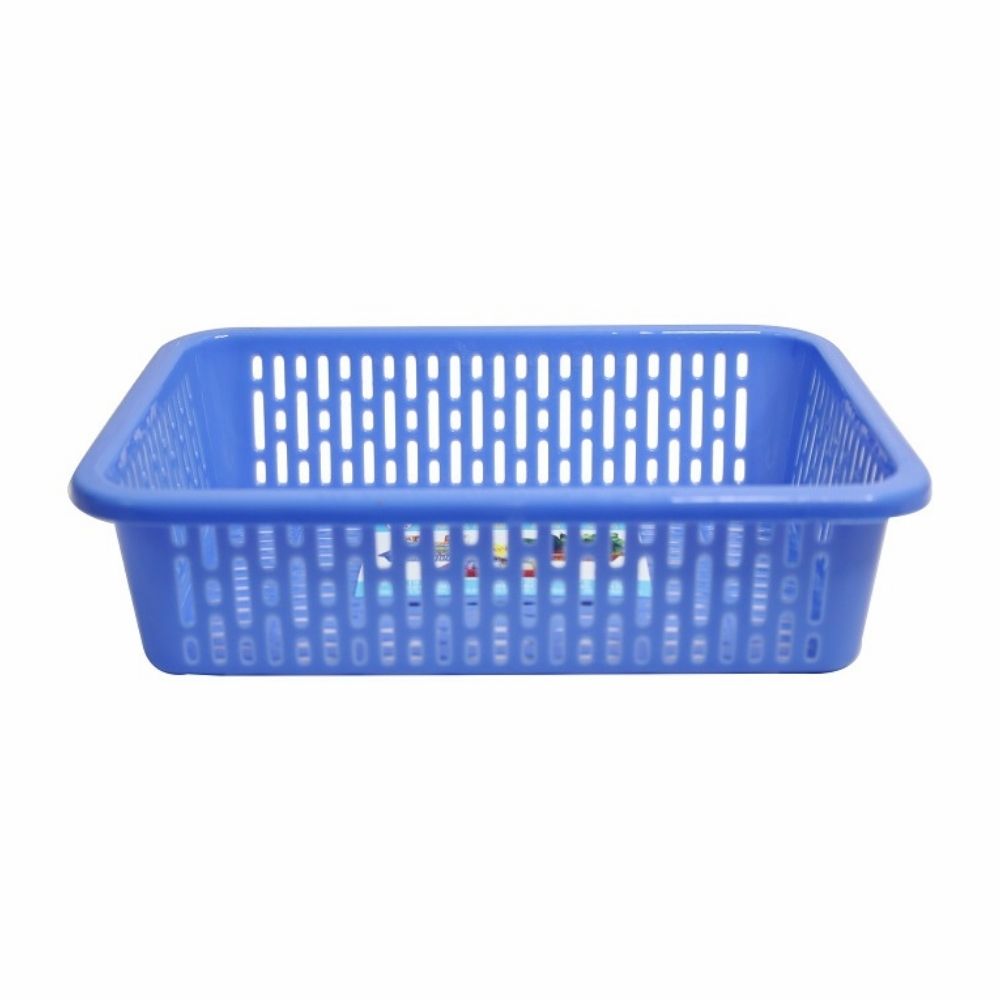 Combo 3 rổ nhựa chữ nhật Chấn Thuận Thành 38 x 27 x 9.5 cm đựng đồ, đựng rau củ, đa năng tiện dụng RCN3820-8 (giao màu ngẫu nhiên)