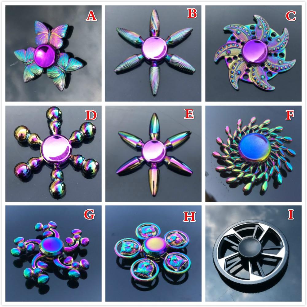 ( mới ) Con quay đồ chơi fidget spinner nhiều màu , giúp giảm stress UĐa Năng