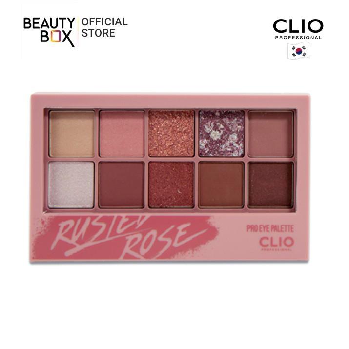 Màu Mắt Trang Điểm CLIO PRO EYE PALETTE 0.6gx10