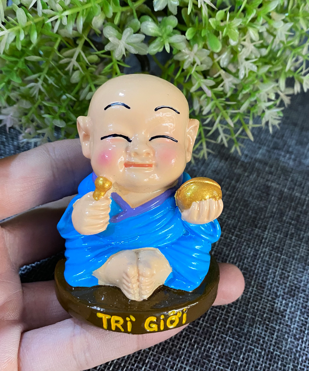 Bộ 06 tượng Lục Độ kèm chân đế ngang 06 ô