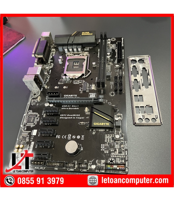 Mainboard Gigabyte H110M-D3A Socket 1151v2 - Hàng Chính Hãng