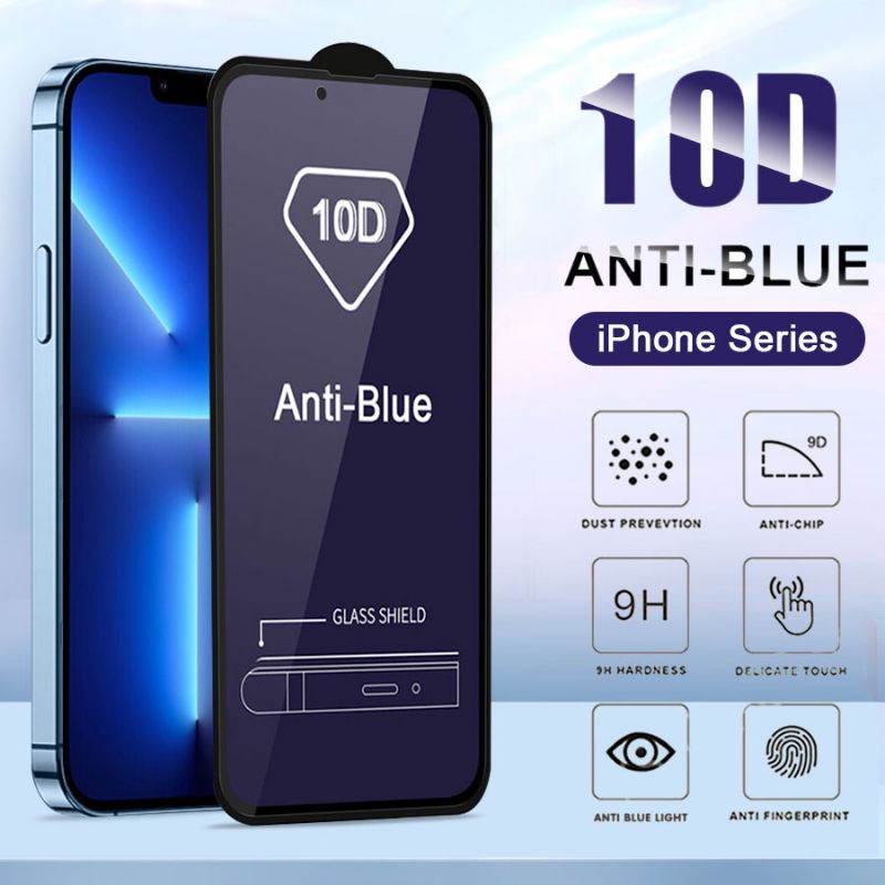 Miếng dán kính cường lực 10D full màn hình cho iPhone 13 Mini / 13 / 13 Pro / 13 Pro Max