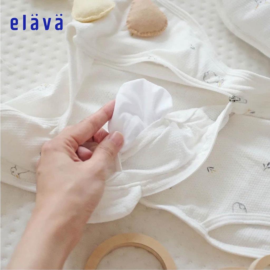 Elava Nhộng chũn hở chân giúp bé ngủ ngon, chống giật mình