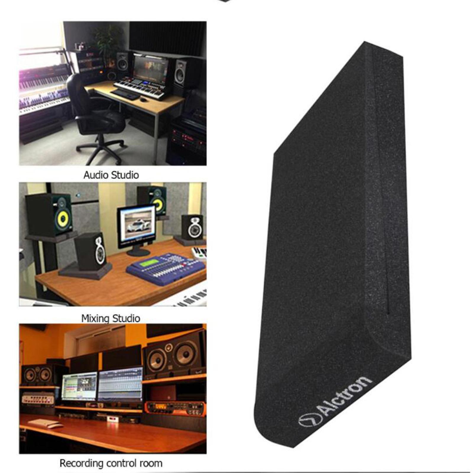 Studio Monitor Isolation Pads High Density Acoustic Foam for 5 inch Monitors