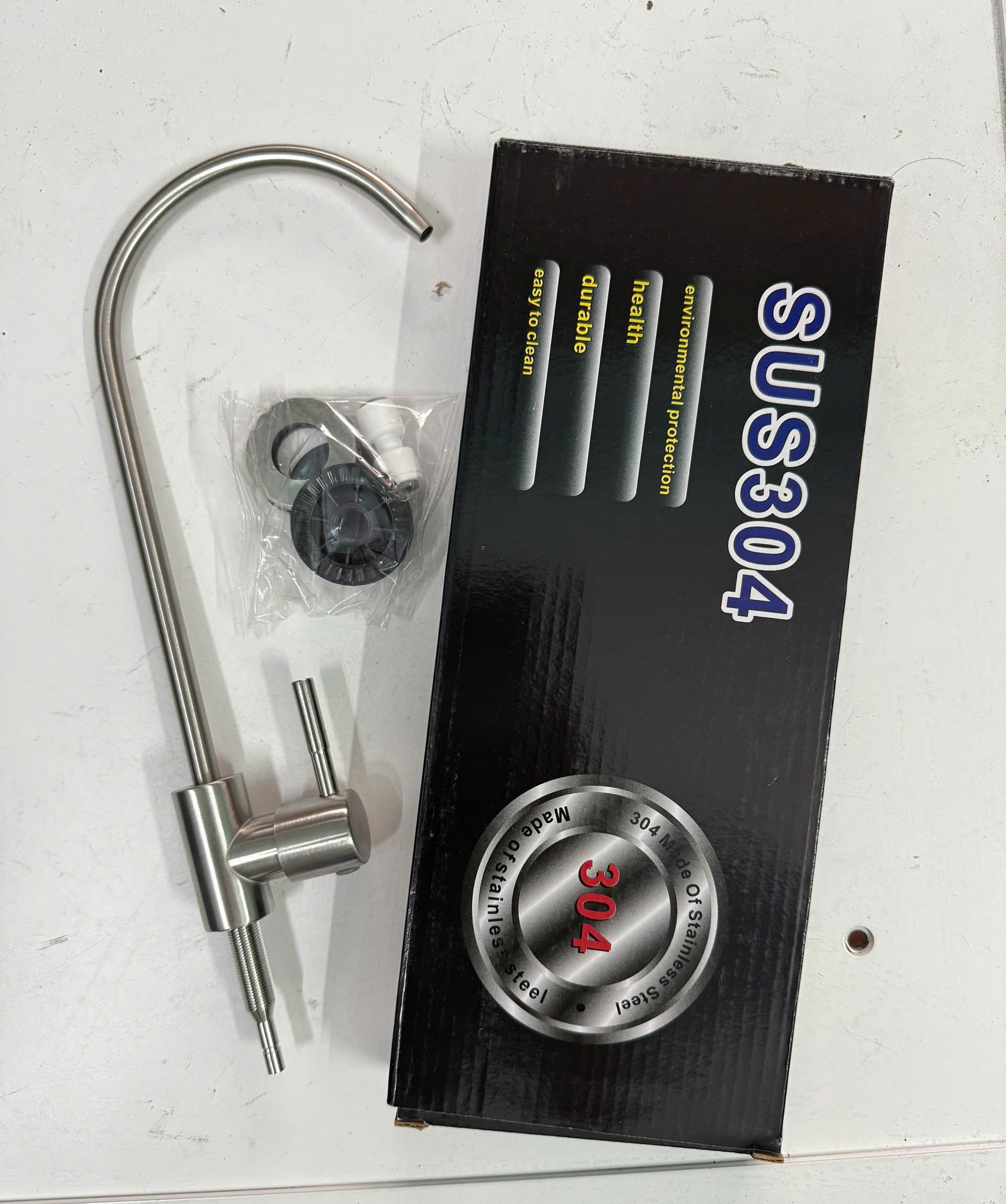 Vòi máy lọc nước 304 - chất liệu Inox 304 cao cấp