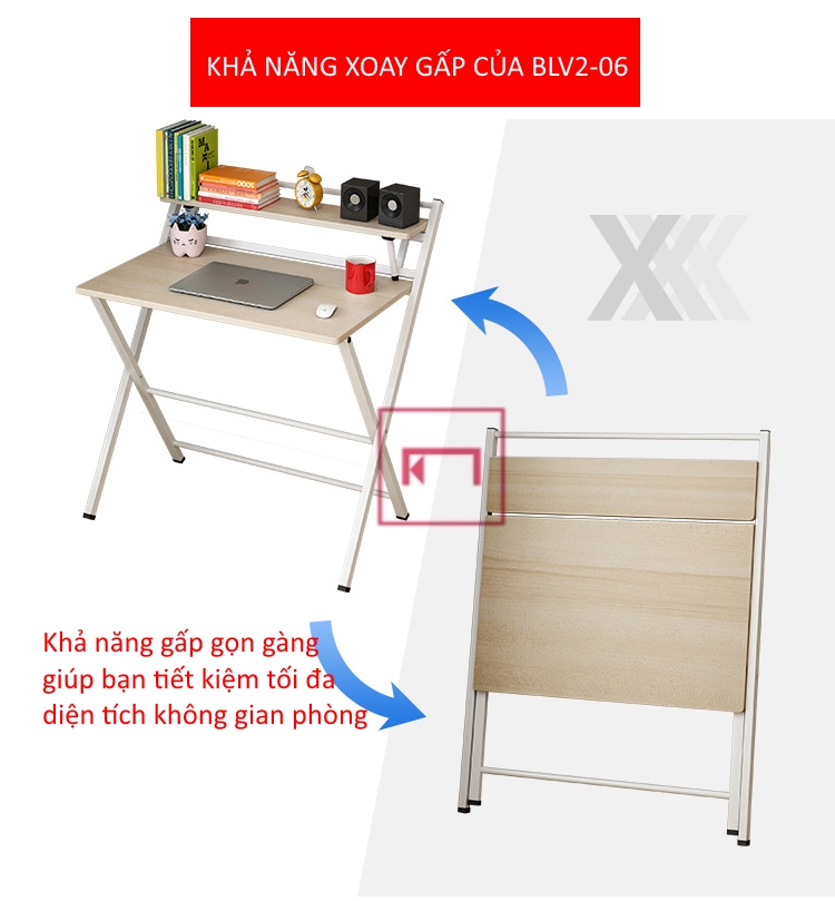 Bàn học gấp gọn Khôi Nguyên 206