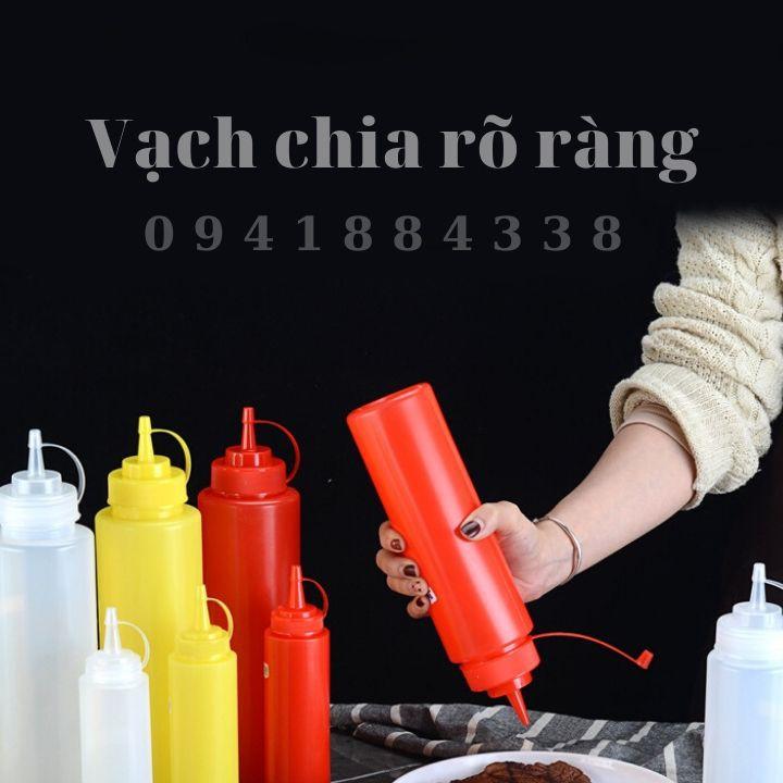 Bình Nhựa Đựng Sữa Đặc, Đường, Tương Ơt