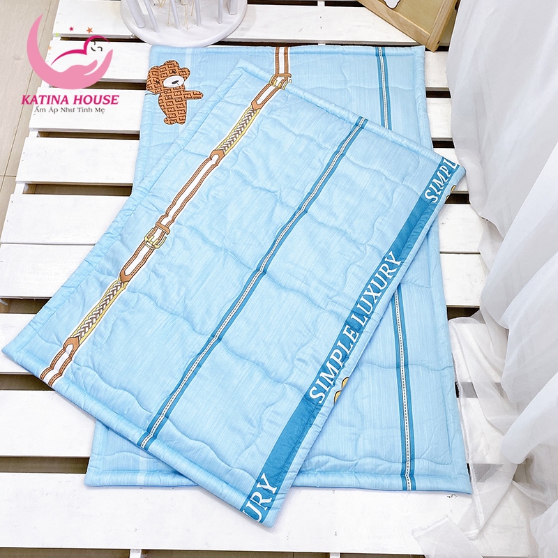 Nệm chống thấm cho bé sơ sinh và trẻ nhỏ 80x120cm, chất vải Tencel cao cấp mềm mịn mát, nhiều họa tiết đáng yêu