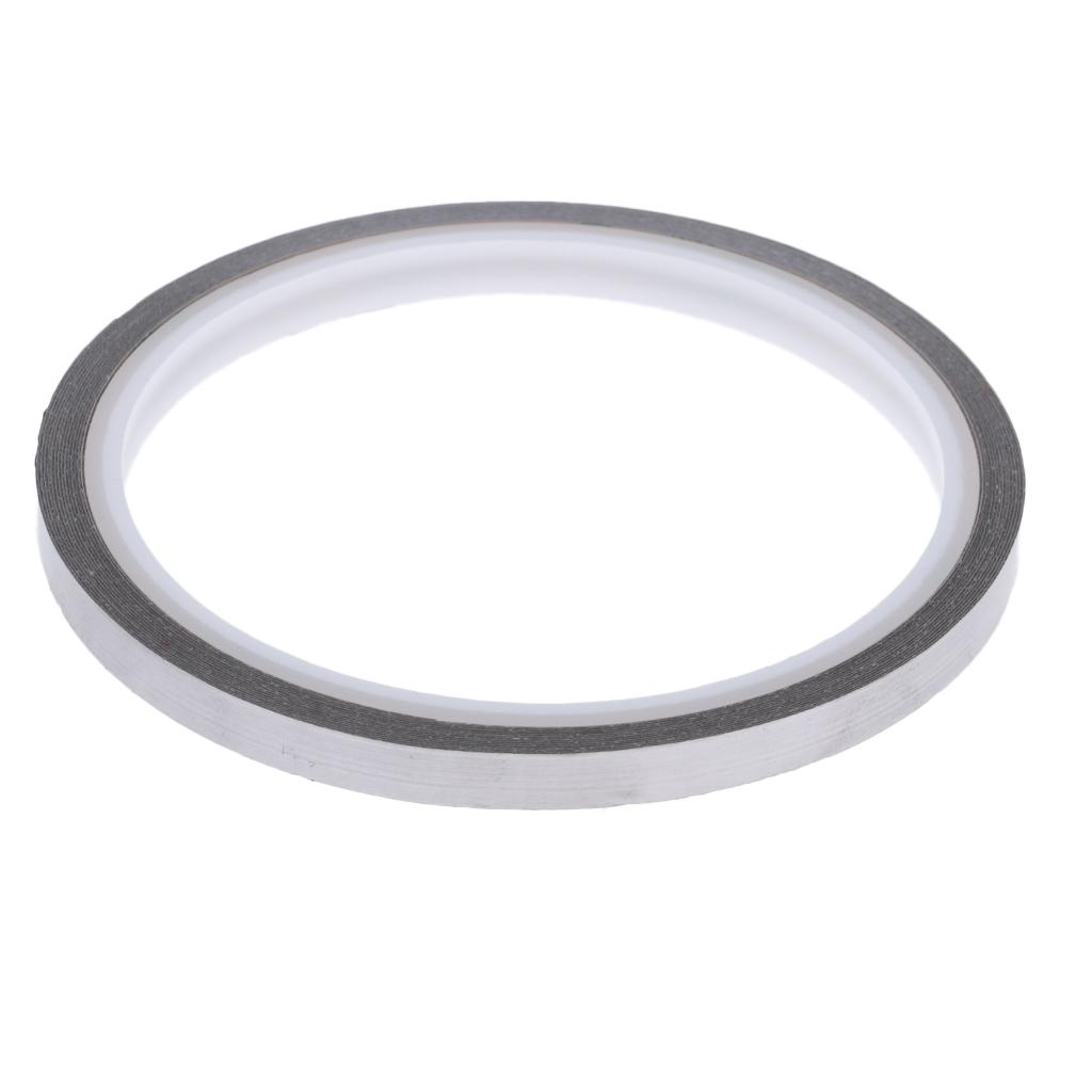2xAdhesive Golf Lead Tape Tennis Racket Weight Metal Roll Tape Balance 6.35mm