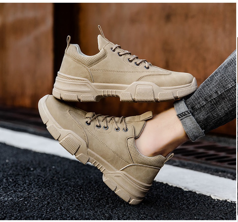 Giày thể thao, Giày Sneaker Nam Da Lì Chất Đẹp GSPI042 Có 2 màu