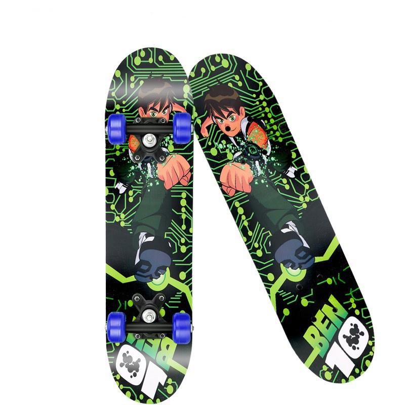 Ván Trượt Trẻ Em Hoạ Tiết Hoạt Hình Kích Thước 60x15x8 cm - Ván Trượt Skateboard