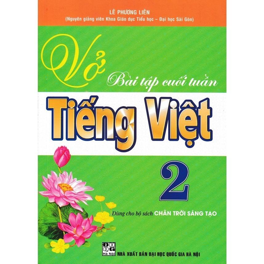 Hình ảnh Sách-Vở Bài Tập Cuối Tuần Tiếng Việt 2 (Bám Sát SGK Chân Trời Sáng Tạo) (HA-MK)