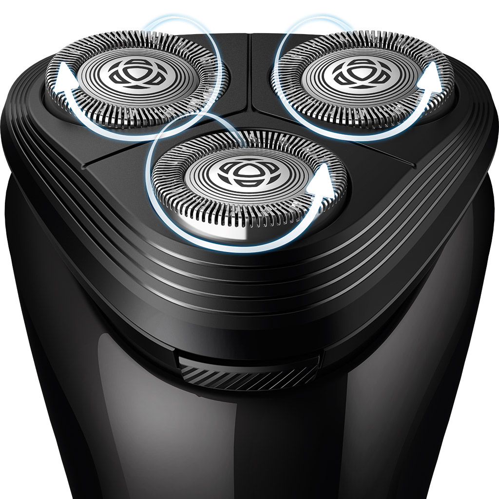 Máy cạo râu Philips S1103/02 - Cạo khô hoặc ướt - Lưỡi dao được mài tự động - Hàng chính hãng
