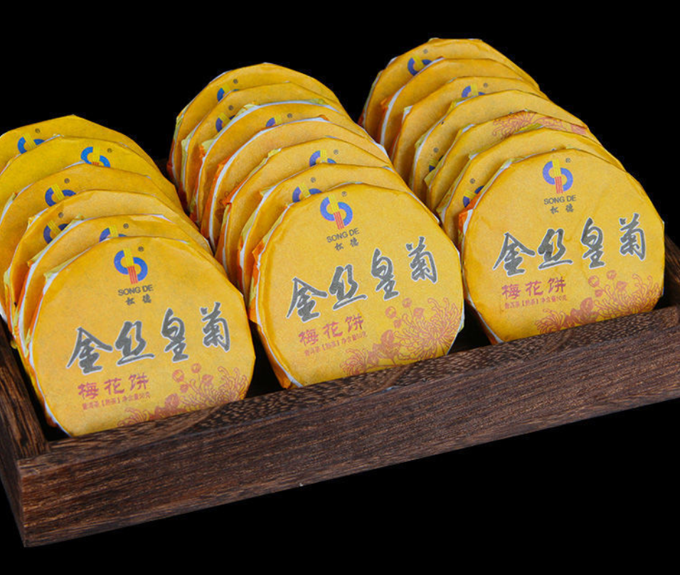 Bánh trà phổ nhĩ hoa cúc 50gr