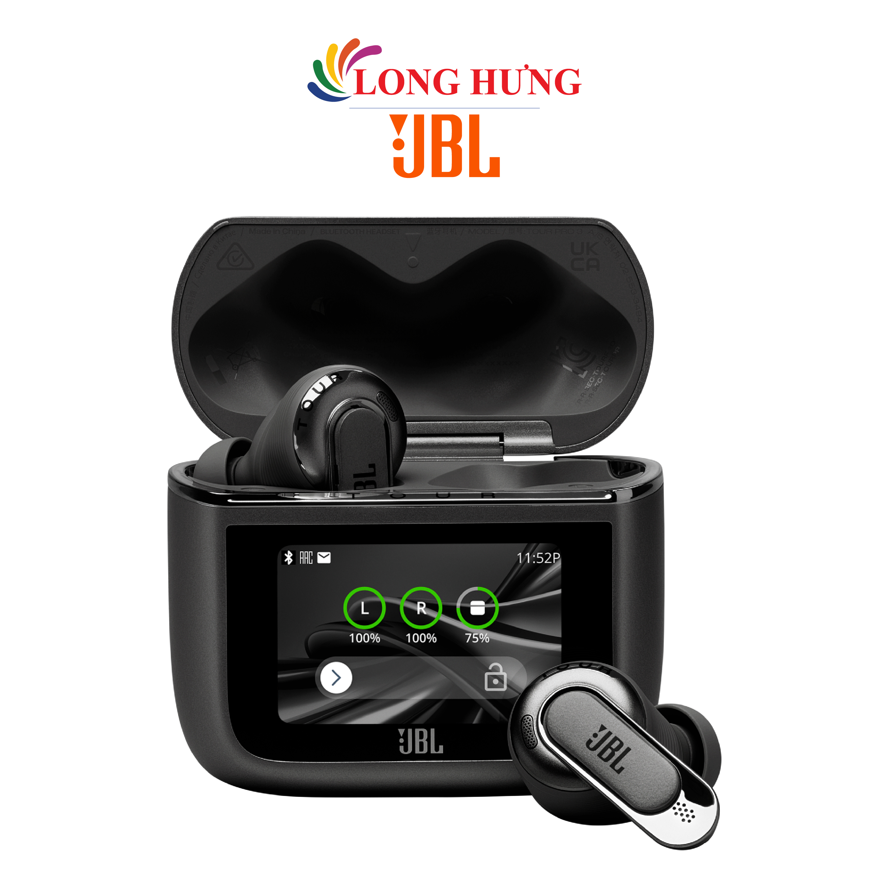 Tai nghe Bluetooth True Wireless JBL Tour Pro 3 - Hàng chính hãng