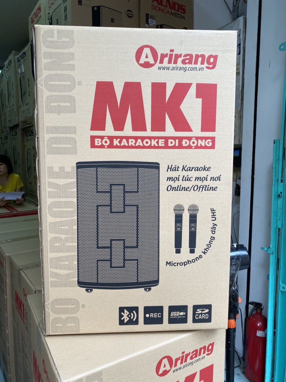 Loa kéo di động Arirang MK1- Hàng chính hãng