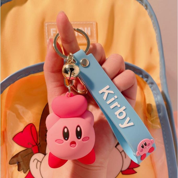 Móc khóa anime Ngôi Sao Kirby siêu dễ thương PVC loại tốt
