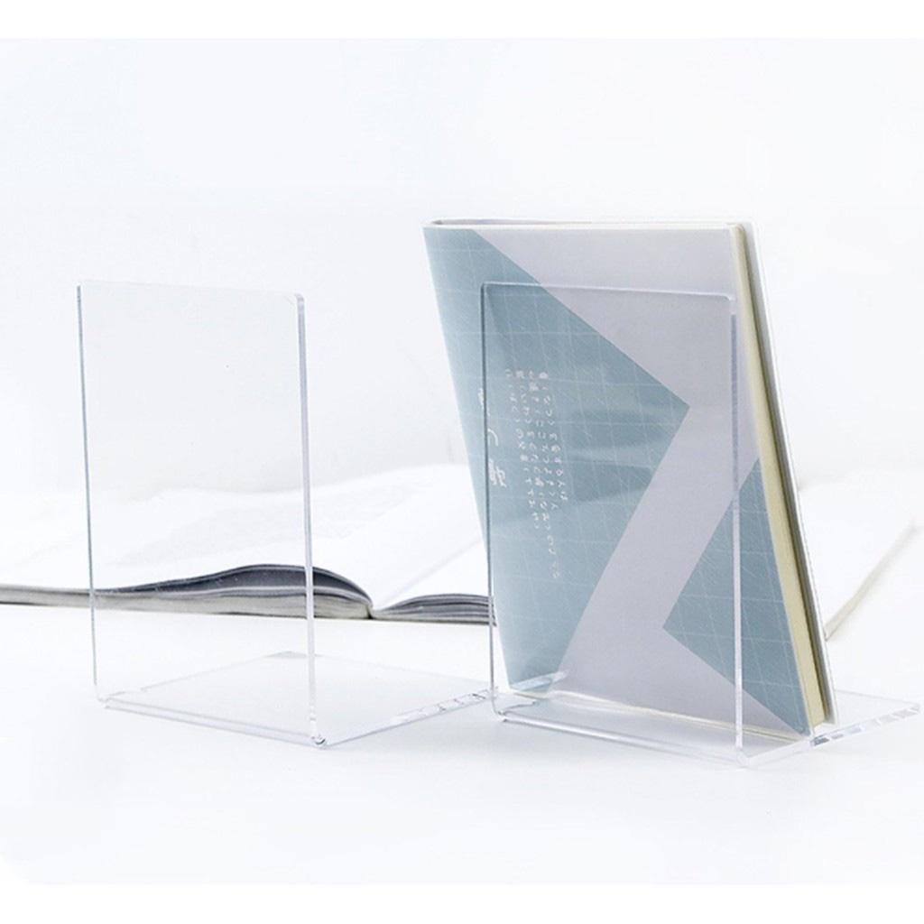 Kệ Mica, Acrylic chữ L, Giá trưng bày sách, album ảnh - Xanh lá