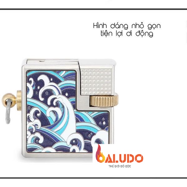 Vỏ hộp quẹt xăng đá CF-720 có móc treo chìa khóa (Giao ngẫu nhiên)