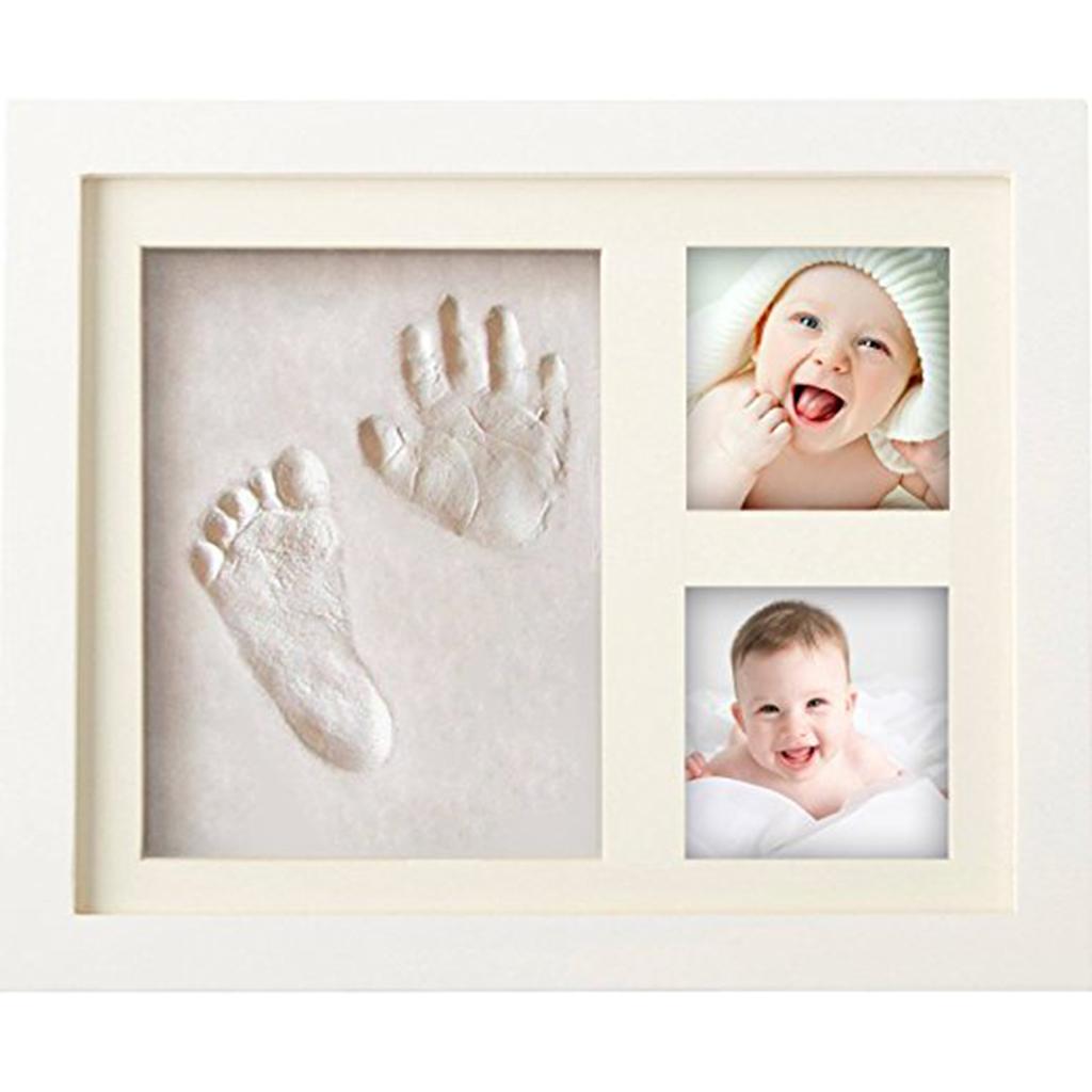 Baby Hand and Foot Print Kit with Photo Frame Newborn Unique Keepsake Gifts