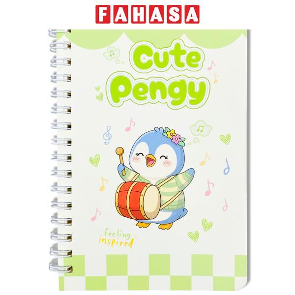Sổ Lò Xo Cute Pengy A6 - Kẻ Ngang - 120 Trang 80gsm - The Sun