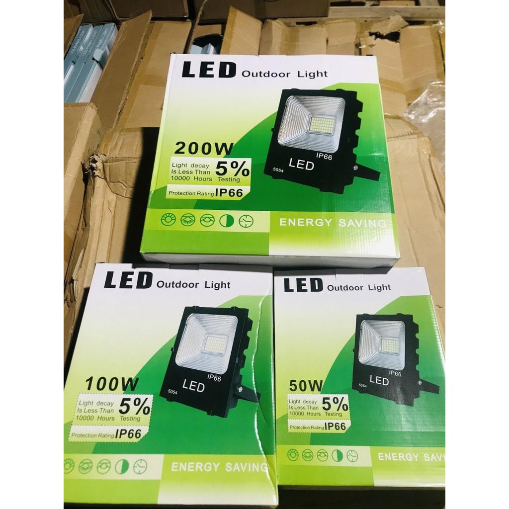 HÀNG ĐẸP - Đèn pha led chiếu sáng 20,30,50,100W chất lượng đủ công suất