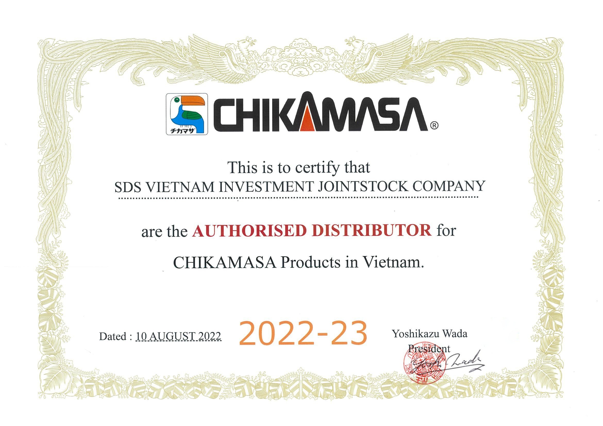Luỡi dùng cho kéo trợ lực Chikamasa LP-450-K