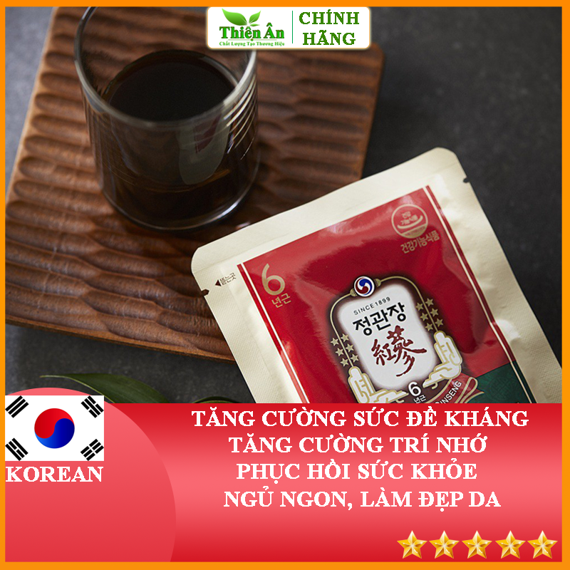 Nước Hồng Sâm Pha Sẵn KGC Cheong Kwan Jang Tonic Original 30 Gói x  50ml